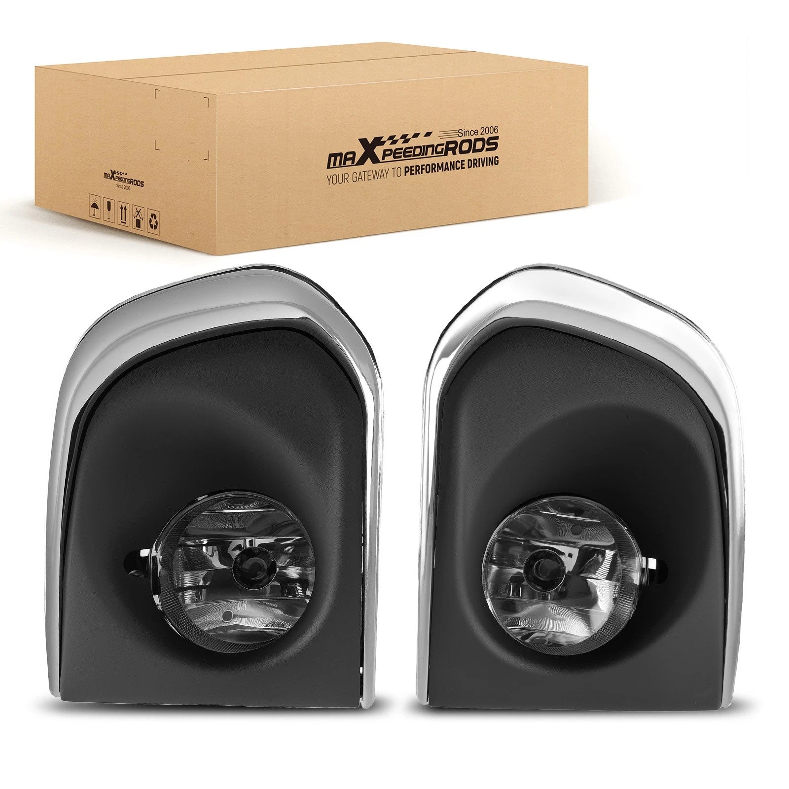 Fog Light LH RH for Chevy Trax (2015–2016) 95227855 95227856 with Bulbs