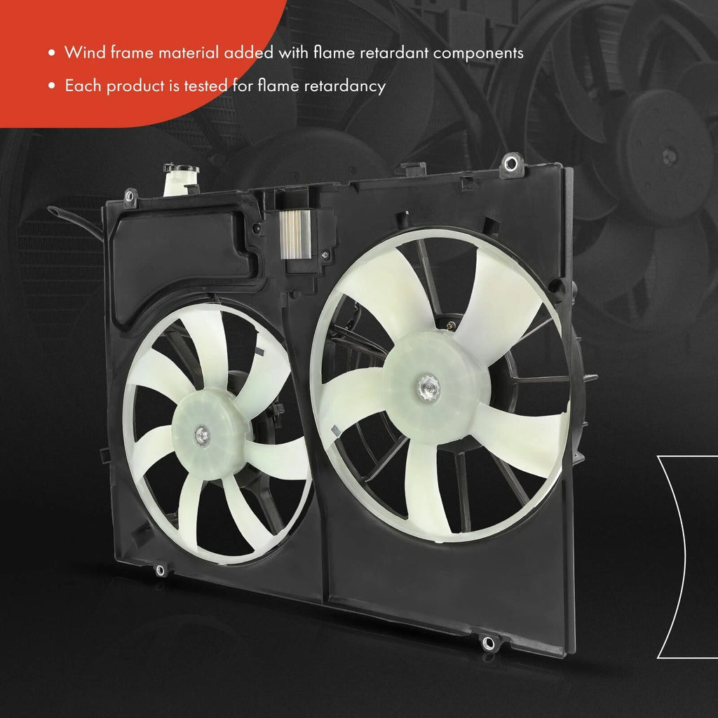 Dual Cooling Fan Assembly w/ Control Module for Toyota Sienna (2007â2010)