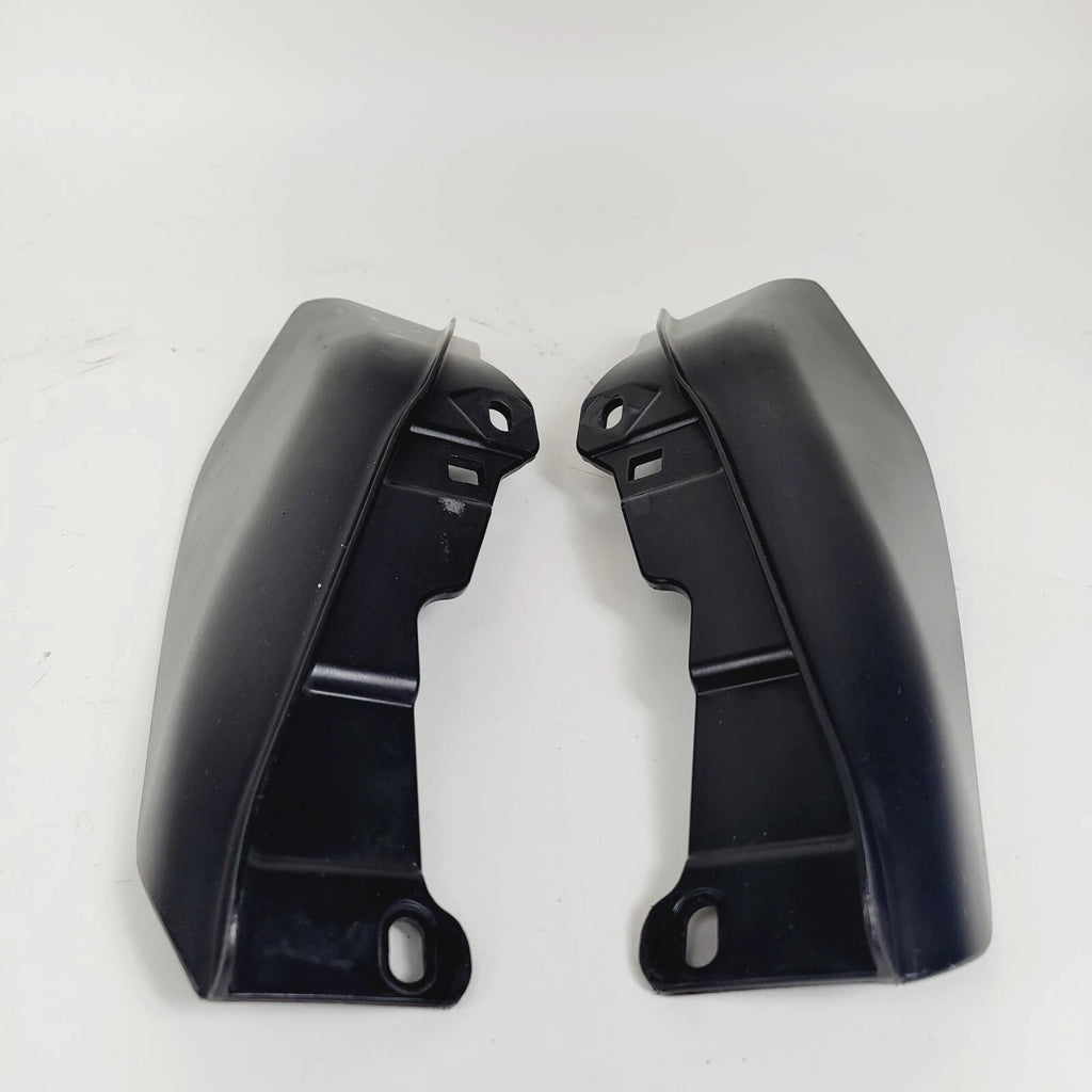Set of 2 Matte Black Mid Frame Wind Deflectors for Harley Touring (2009–2023)