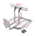 Chrome Steel Rear Luggage Rack for Harley Roadster Nightster 883 (2004–2023)