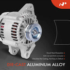 Alternator for Toyota Echo (2000–2003) 1.5L 70A 12V 4-Groove Pulley