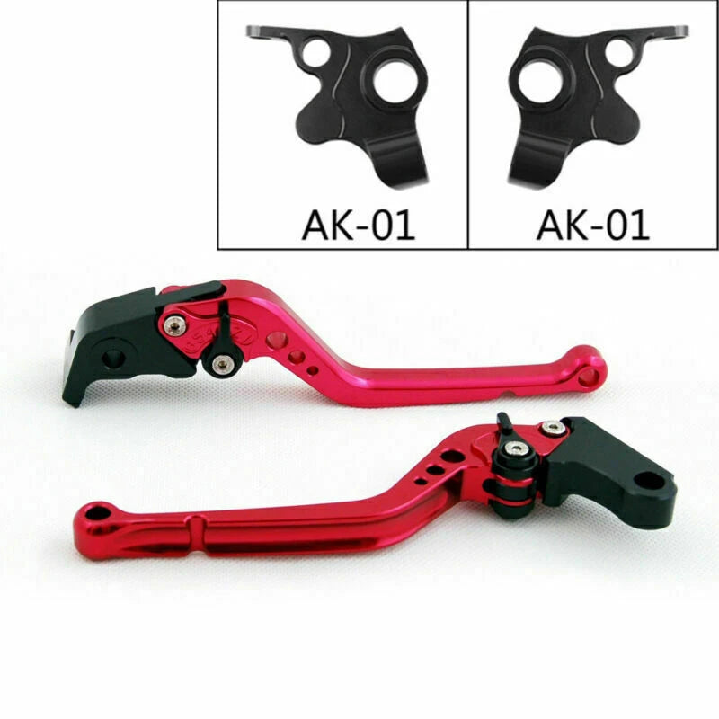 Adjustable Brake Clutch Levers for KYMCO AK550 (2017–2018) Red T9