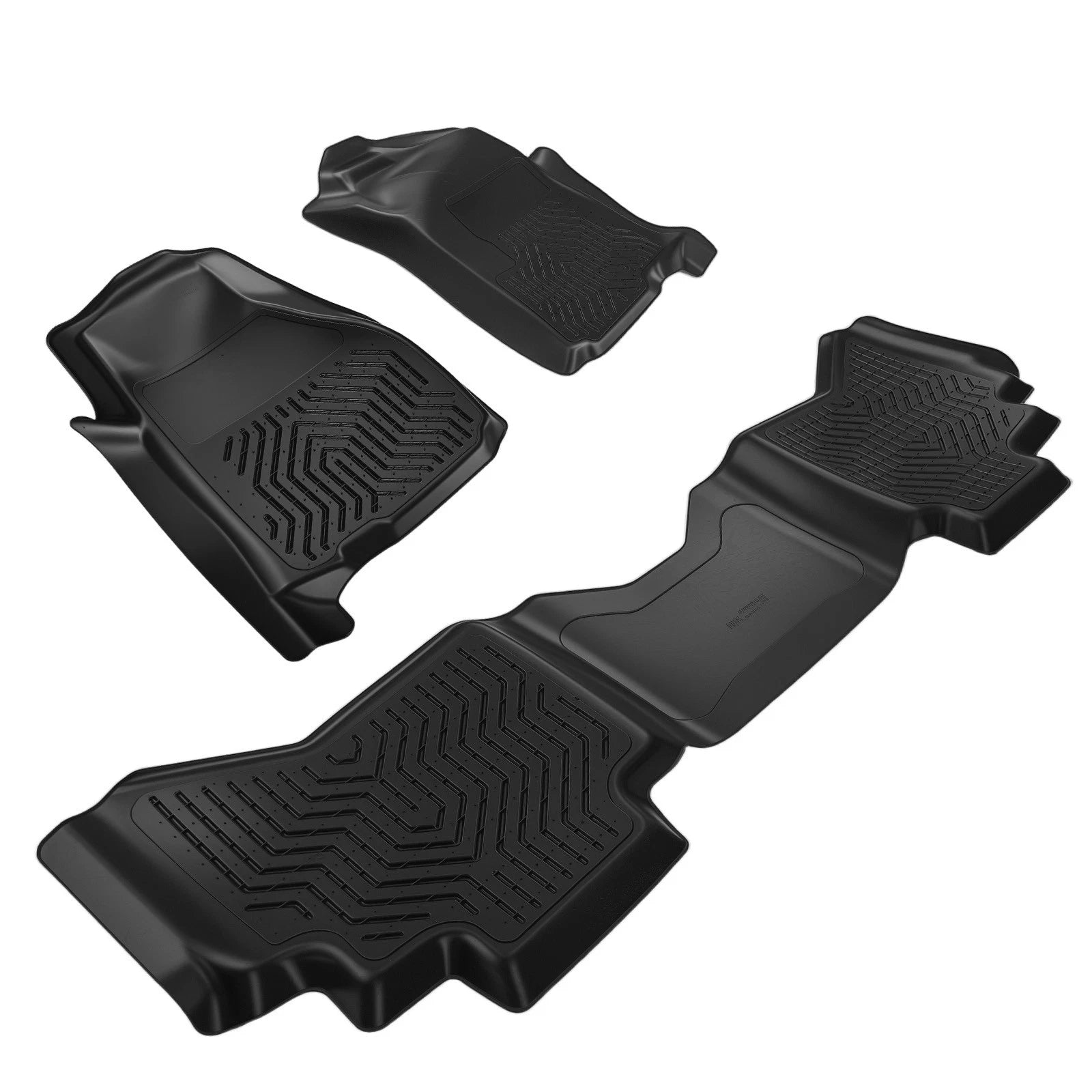All-Weather TPE Floor Mats for Dodge Ram 1500/2500/3500 (2002–2023)