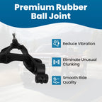 Front Lower Control Arms for Silverado Sierra 2500 HD 3500 HD (2011-2019)
