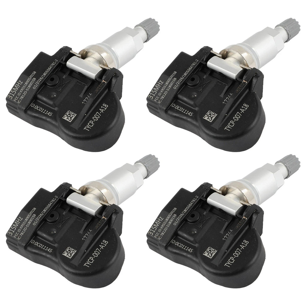 4X Tire Pressure Sensor TPMS Bha4-37-140A for Mazda CX-5 CX-9 MX-5 (2018–2019)