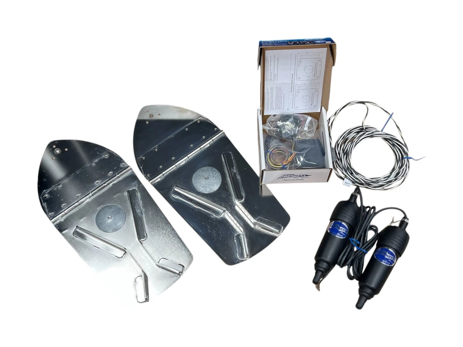 Bennett Marine BOLT Electric Trim Tab Kit 12x18 SS for Marine