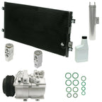 AC Compressor Kit Replacement with Condenser for Ford F150 (1997–2003)