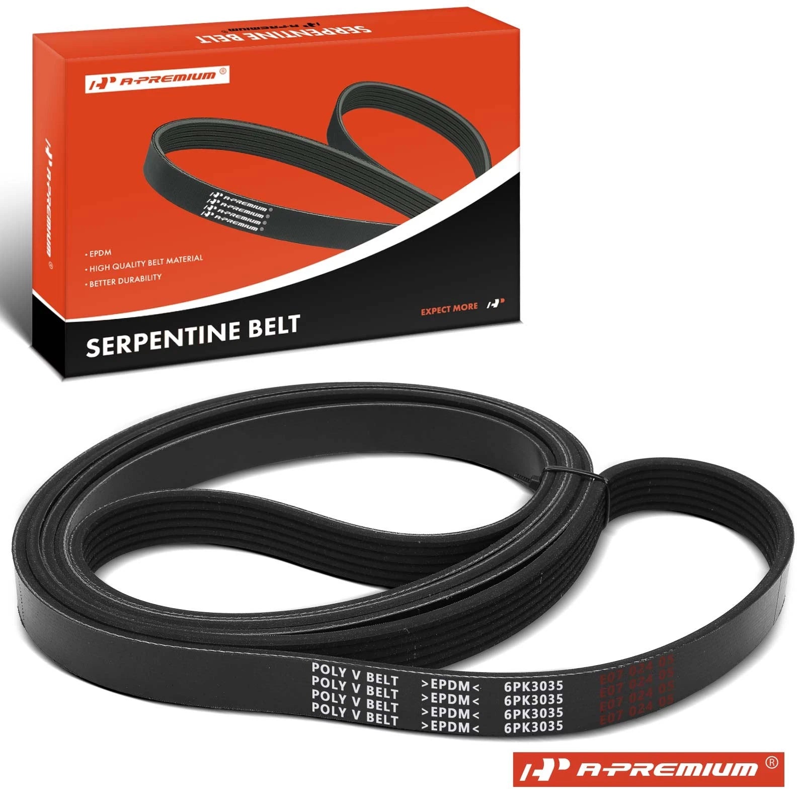 Serpentine Belt for Chevy Silverado 3500, GMC Sierra (2002–2006)