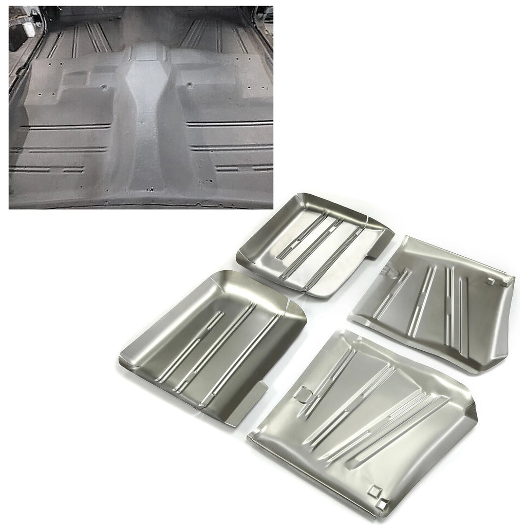 Set of 4 Floor Pans for 1958 Chevrolet Impala Bel Air Biscayne Delray