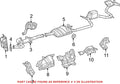 Exhaust Converter Crossunder Pipe Gasket for Chrysler Dodge (OEM)