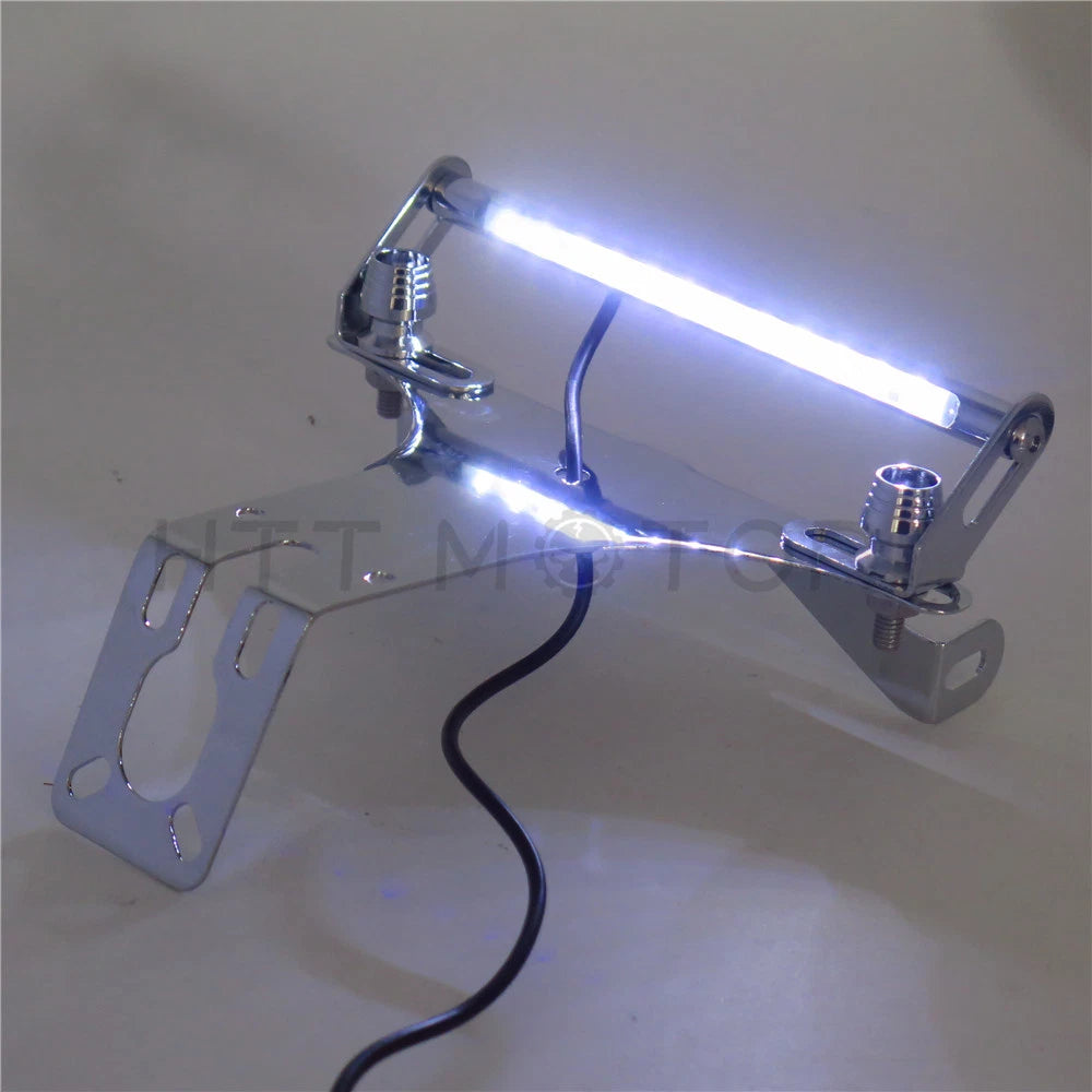 Chrome LED Fender Eliminator for Yamaha YZF-R1 (2004–2014)
