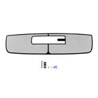 Upper Black Mesh Grille for GMC Sierra 1500/2500 (2003-2007 Classic)