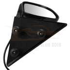 Set of 2 Power Black Exterior Mirrors for Chevy GMC Isuzu Olds V