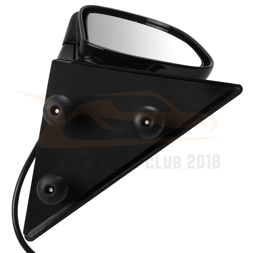 Set of 2 Power Black Exterior Mirrors for Chevy GMC Isuzu Olds V