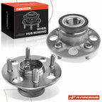 2X Rear Wheel Hub & Bearing Assembly for Honda Fit (2007–2014)