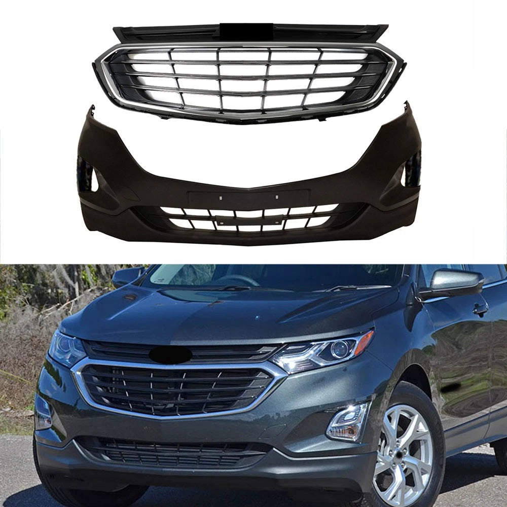 Front Bumper Cover & Grilles for Chevy Equinox (2018–2020)