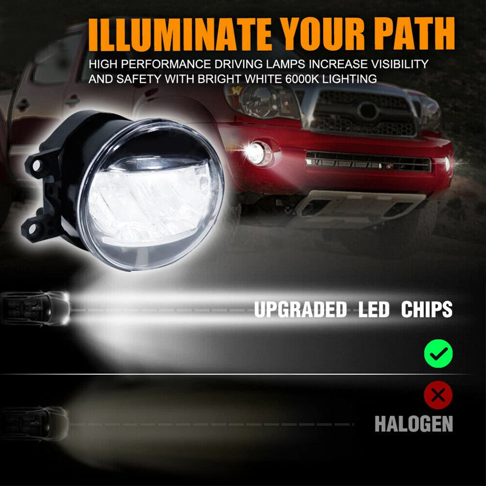 2X LED Projector Fog Light Lamps for Lexus GS350 GS460 GS450h (2011–2015)