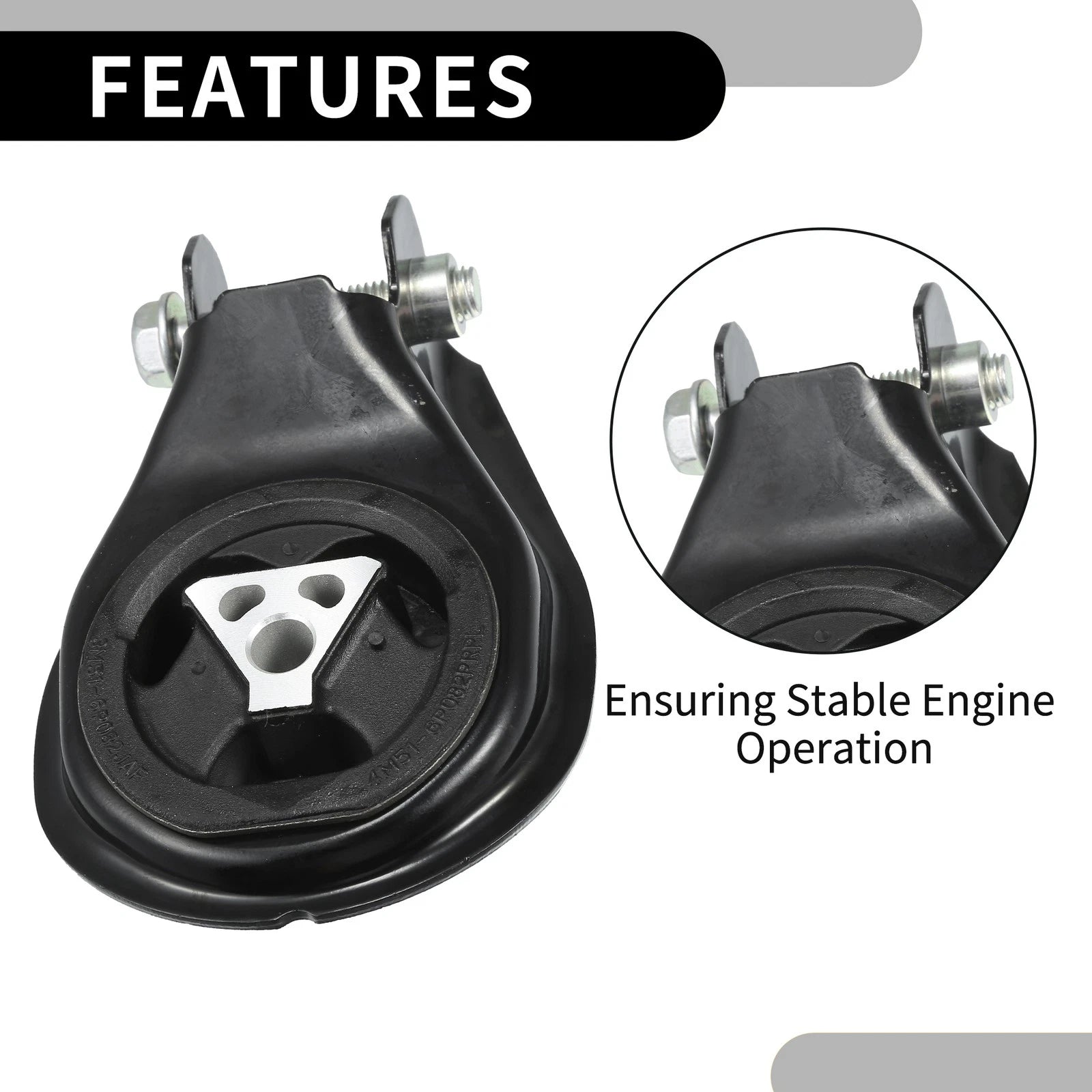 Rear Engine Motor Mount for Mazda 3 2.0L 2.3L (2004–2009)