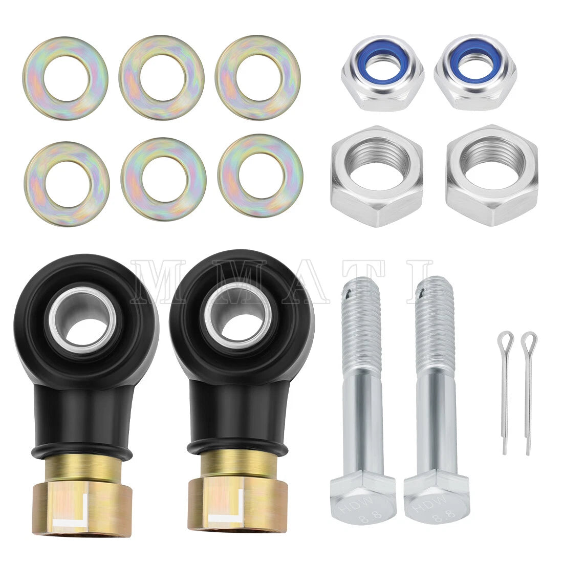 Set of 2 Tie Rod Ends for Polaris Ranger 500 (1999–2013) 7061054