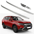 Roof Rack Rails for Mitsubishi Outlander (2013–2019) Silver Aluminum