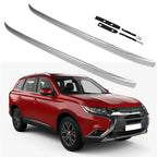 Roof Rack Rails for Mitsubishi Outlander (2013–2019) Silver Aluminum