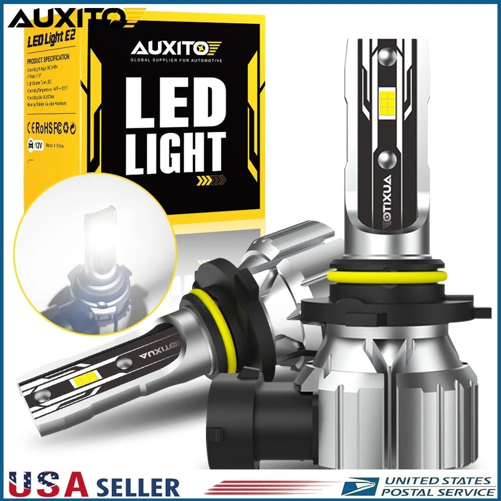2X AUXITO 9005 LED Headlight Bulbs