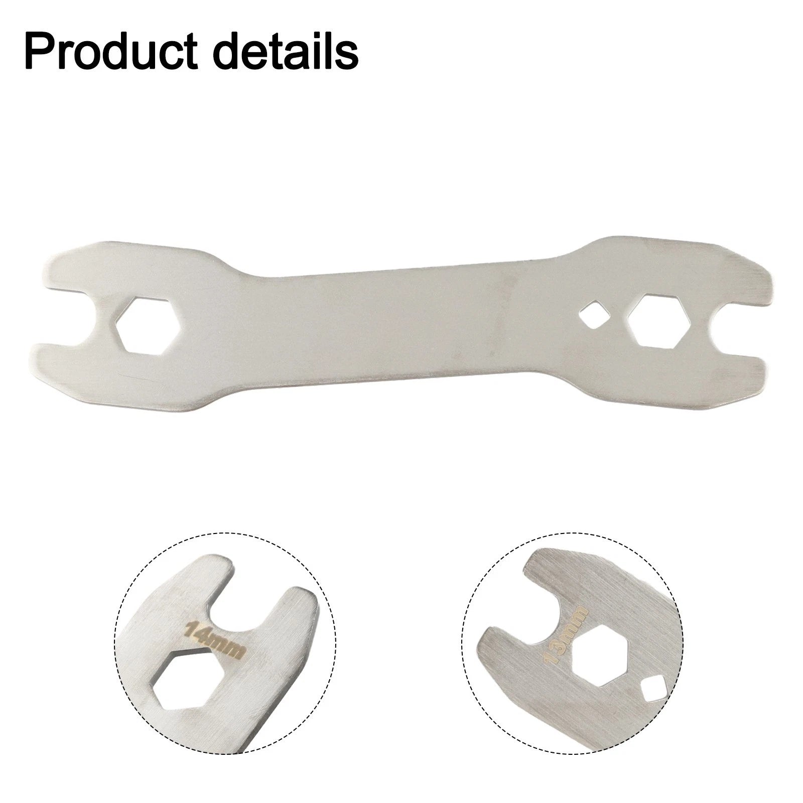 4 Piece Hub Cone Wrench Set for Bike Wheel Hub Removal