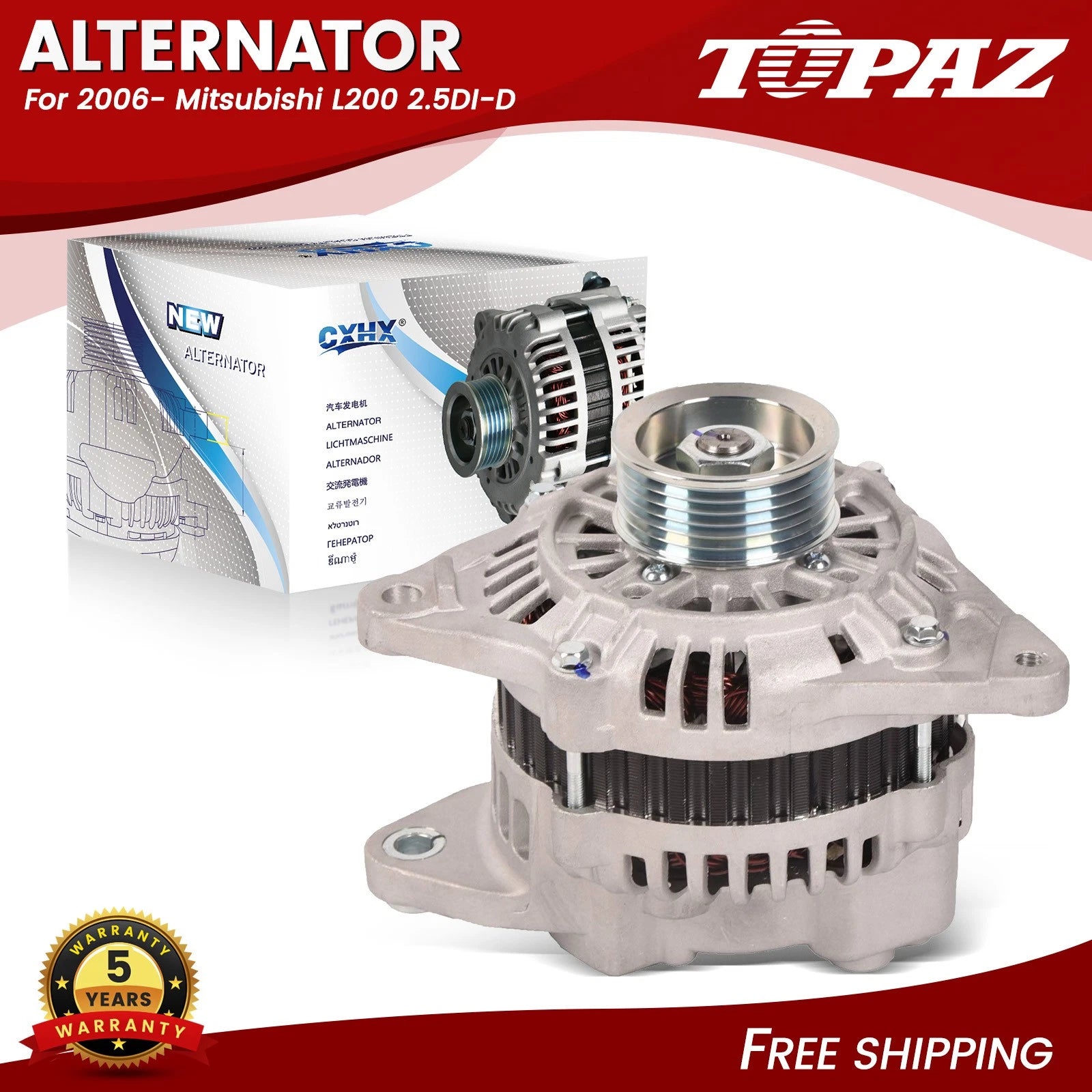 Alternator for Mitsubishi L200 (2006)