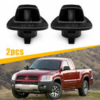 2X Rear License Plate Tag Light Housing for Dodge Dakota, Mitsubishi Raider (2005–2011)