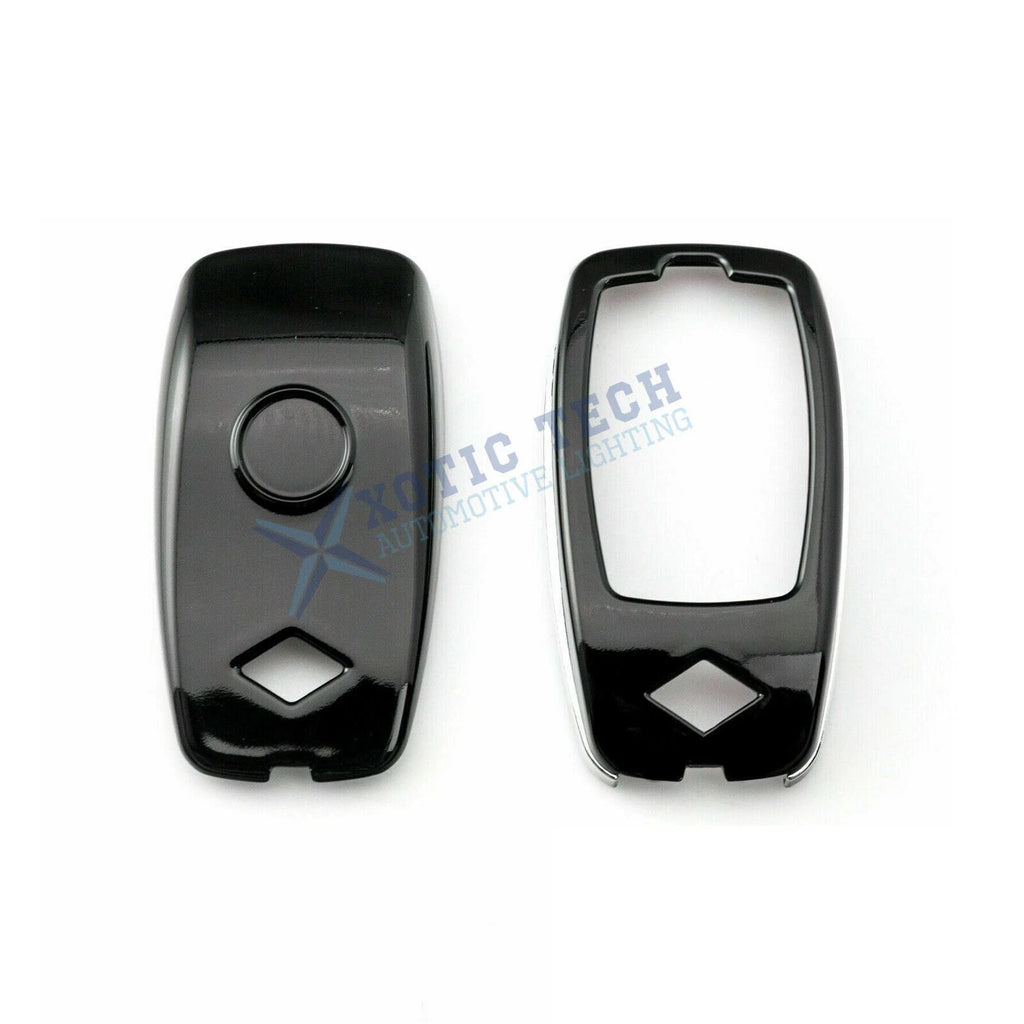 Black ABS Remote Key Fob Protector for Mercedes-Benz E S GLC GLA (2000-2024)