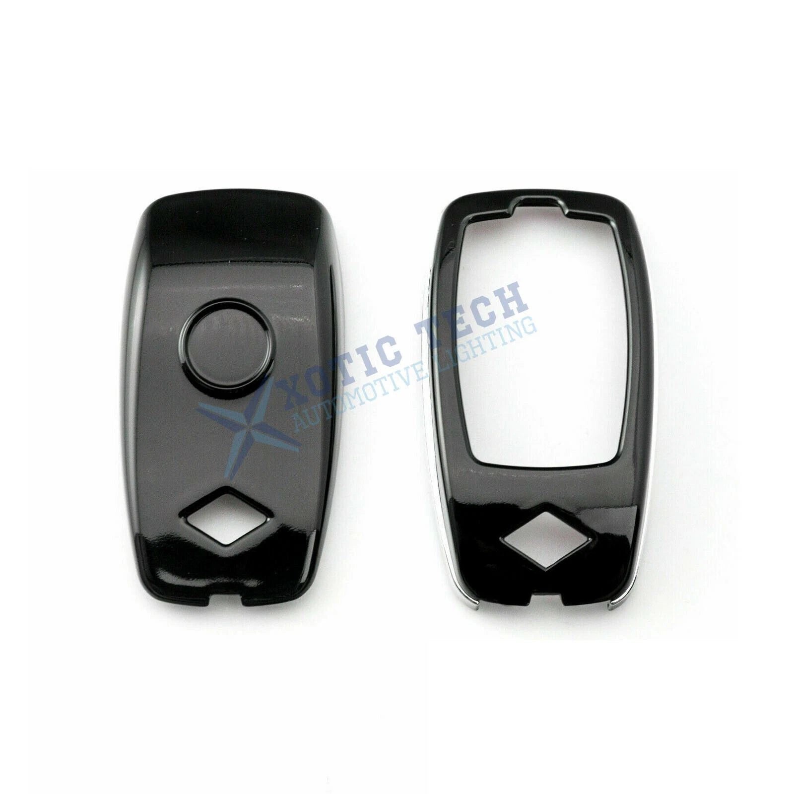 Black ABS Remote Key Fob Protector for Mercedes-Benz E S GLC GLA (2000-2024)