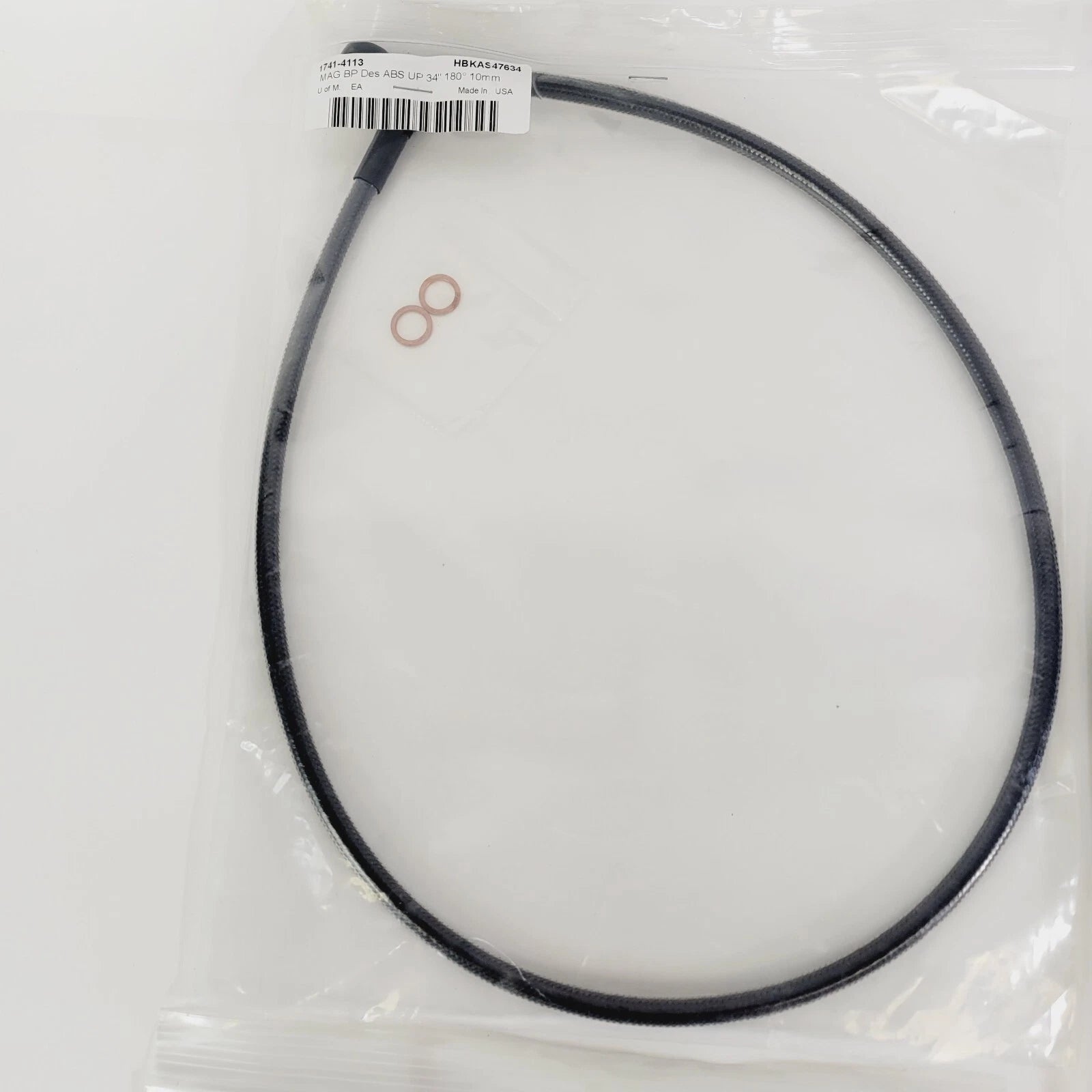 Magnum Black Pearl Handlebar Cable Kit for Harley Softail (2018–2023) 487941