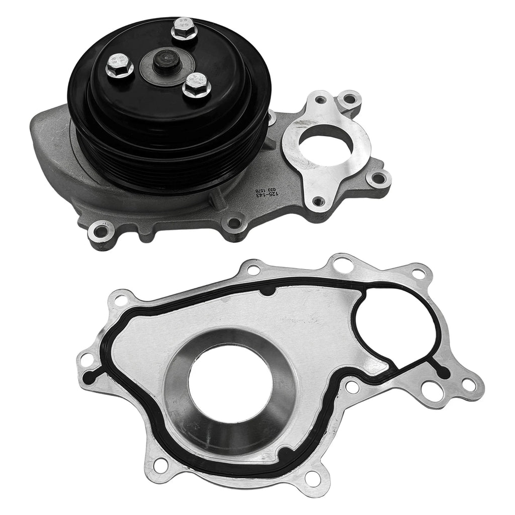 Water Pump with Pulley & Gasket for Ford F-150 Mustang Transit-150 250 (2011–2020)