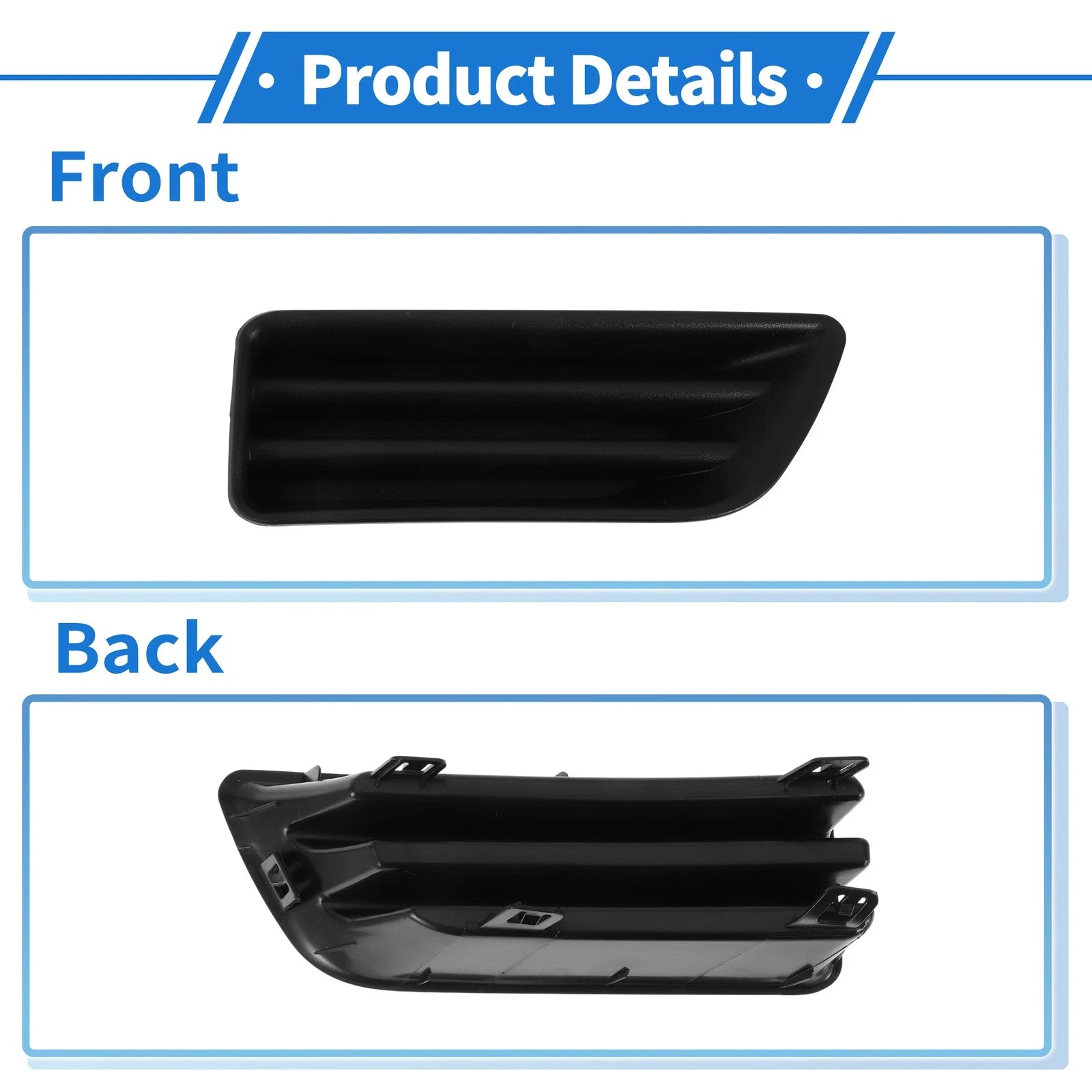 Front Left Fog Light Grill No. 71108SDAA00 for Honda Accord (2006–2007)