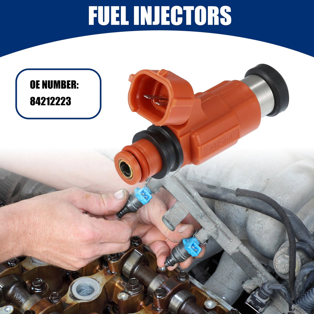Set of 4 Fuel Injectors for Mitsubishi Galant 3.0L V6 (1999–2003) No. 84212223