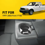 Center Console Cup Holder Pad for Ford F150 (1997-2003) Light Gray