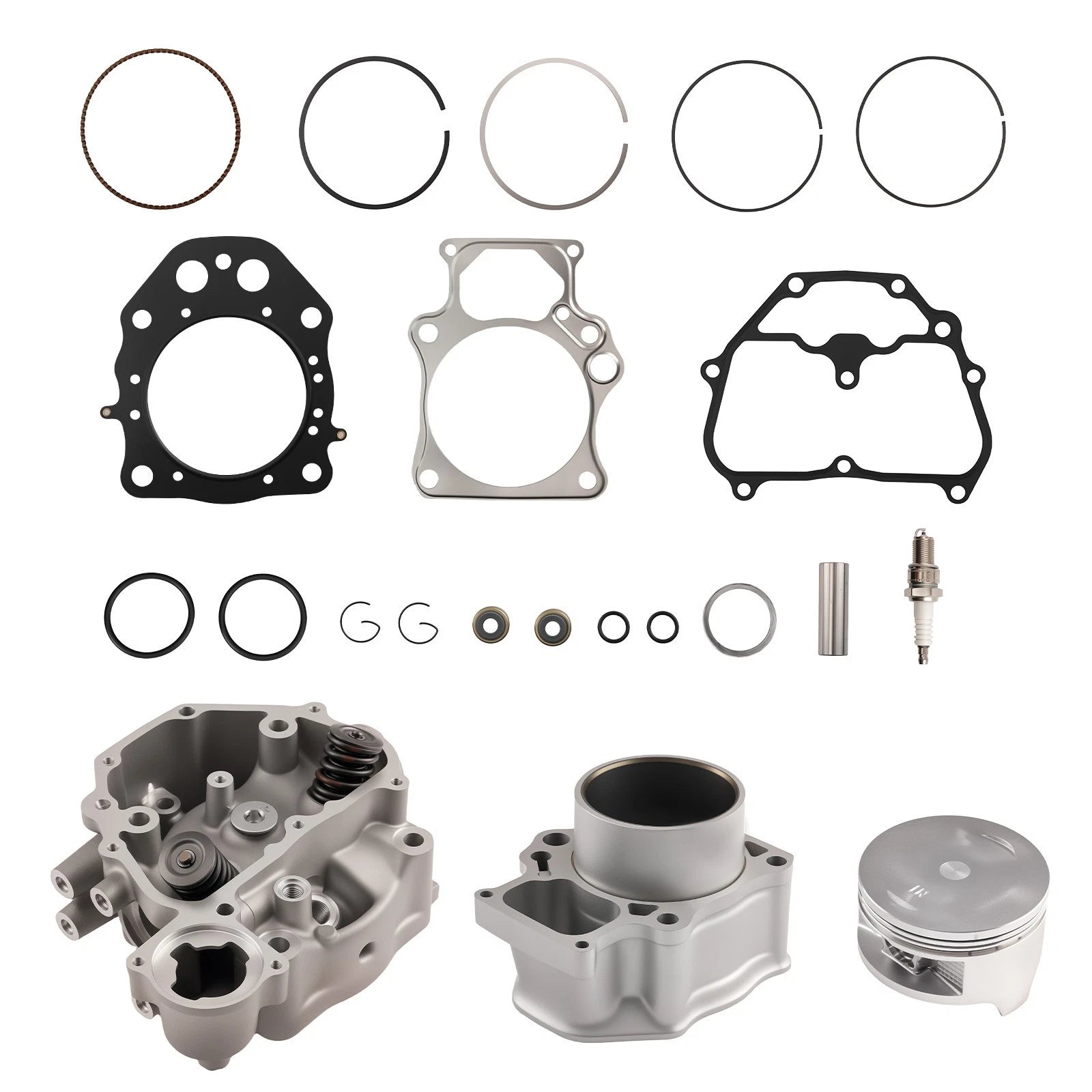 Engine Cylinder Piston Kit Head Assembly for Honda TRX420 (2009–2024) 12251-HP7-A01