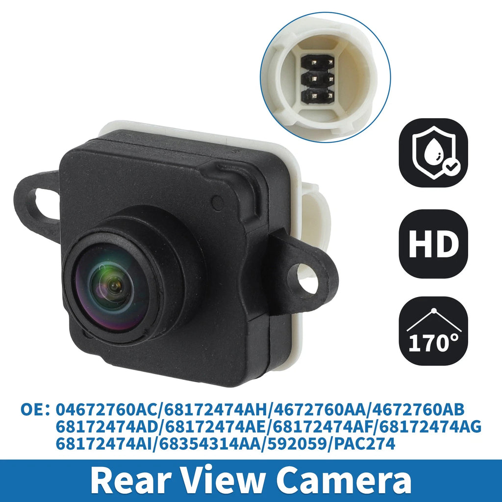 Rear View Camera for Dodge Challenger (2015–2023) 04672760AC/68172474AH/68172474AD