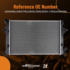 Cooling System Radiator for Kia Forte 2.0L (2019–2023) 25310-J7000 Cross Flow
