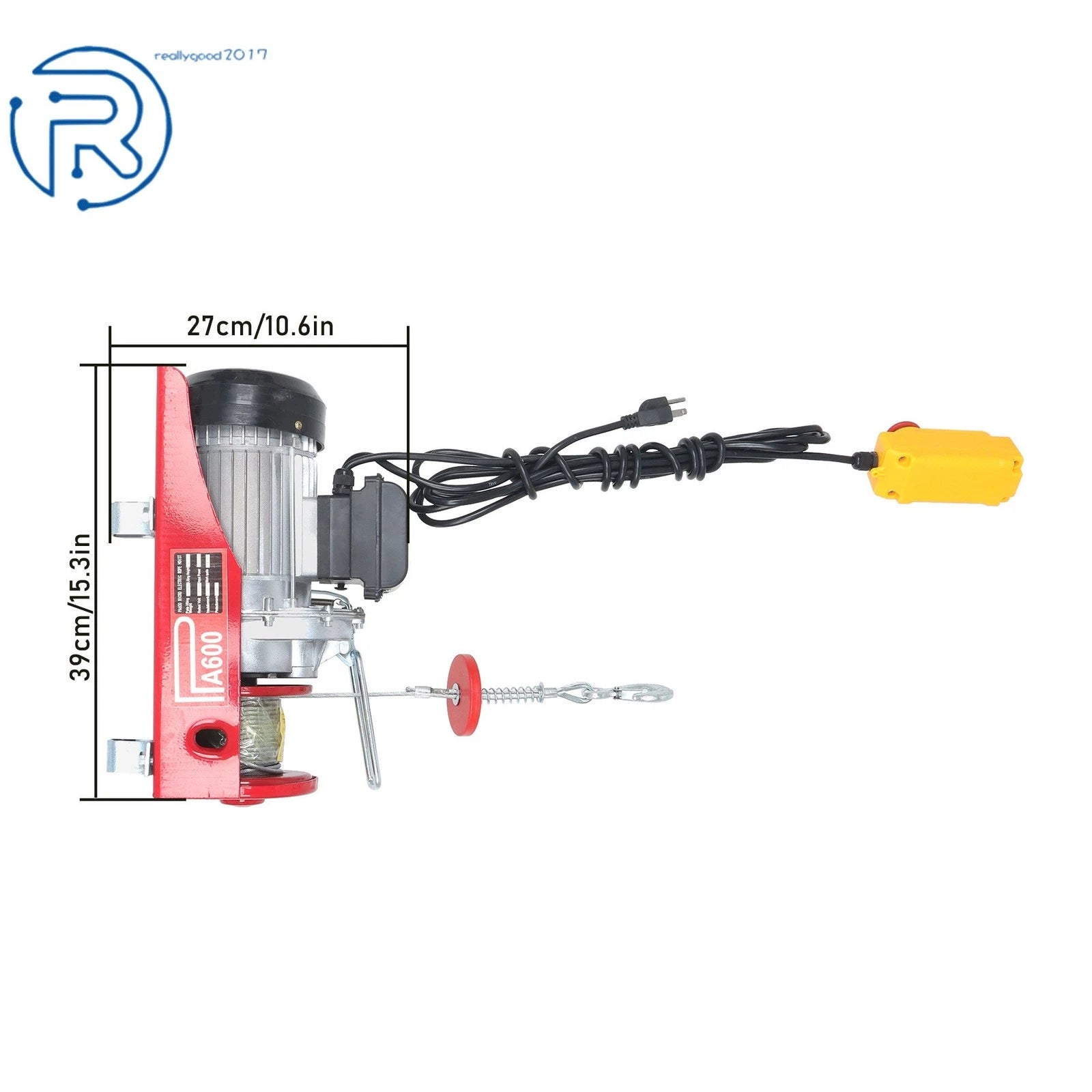 1320 LBS Mini Electric Hoist for (2010–2023)