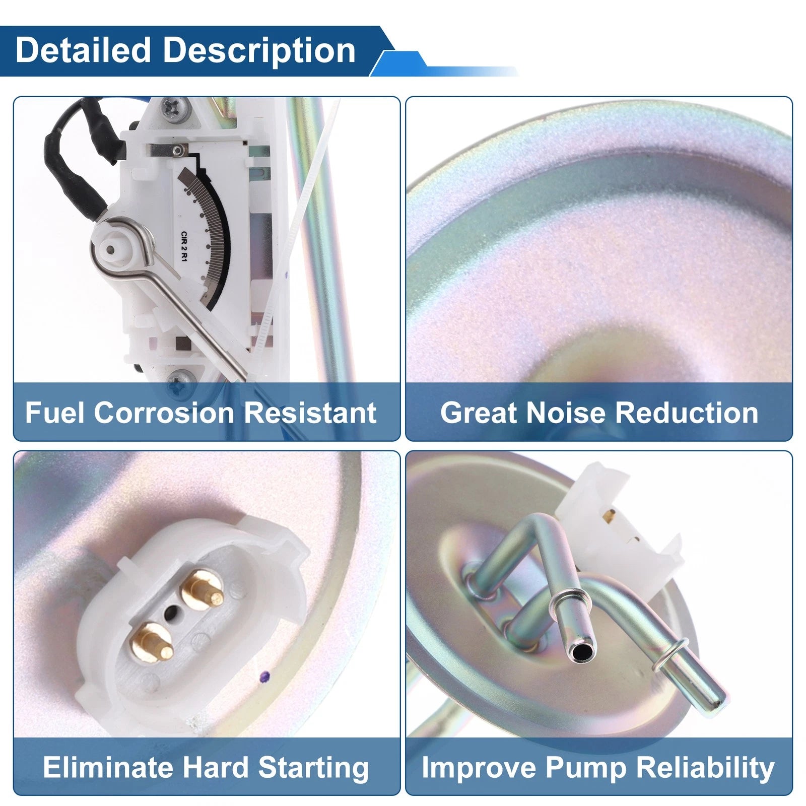 Fuel Level Sending Unit Module for Ford F-250 F-350 (1987–1989) No.FMSU5DE