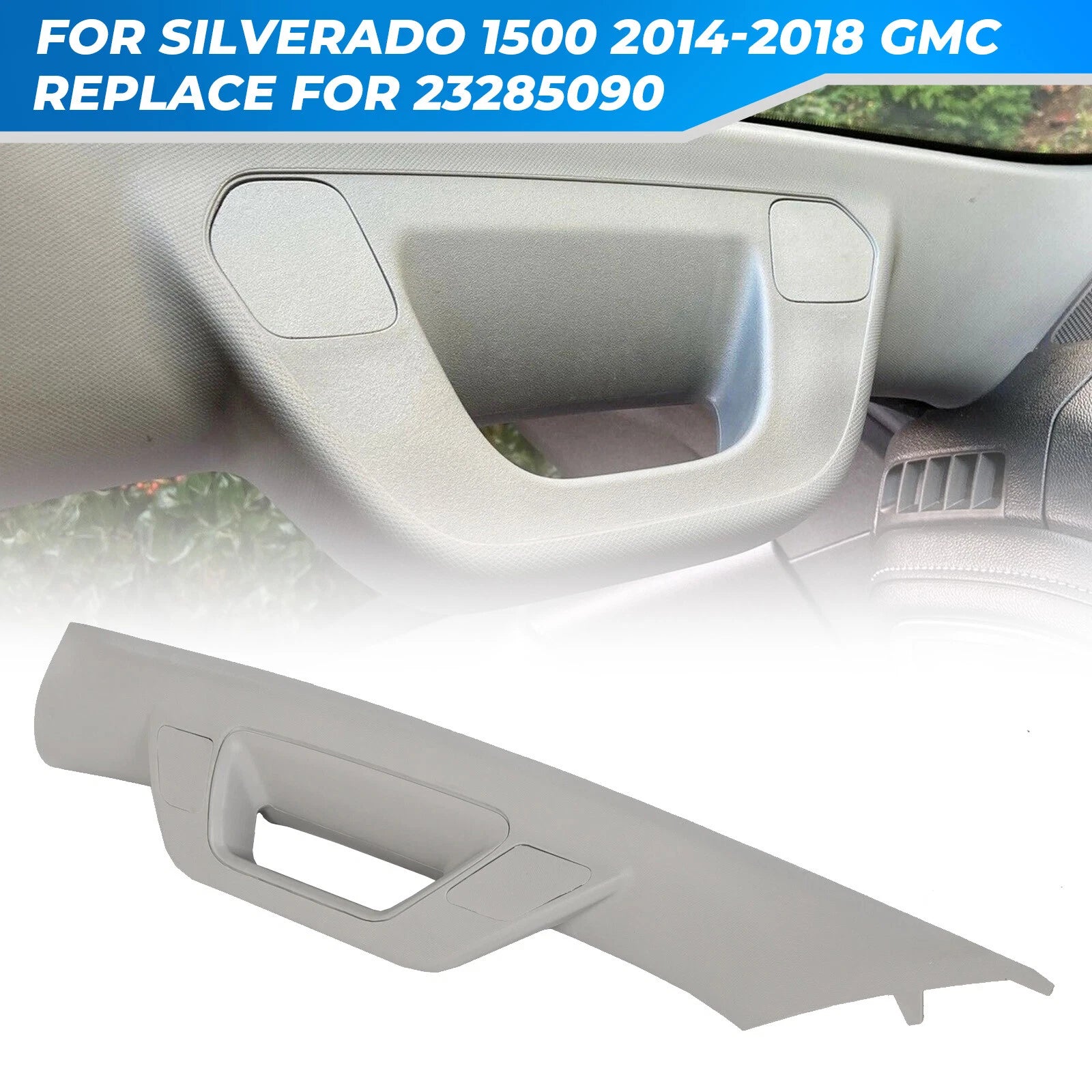 Left Driver A Pillar Assist Handle for Chevy Silverado GMC Sierra (2014–2019)