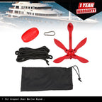 1.5kg Folding Grapnel Anchor for Kayak (1 Piece)