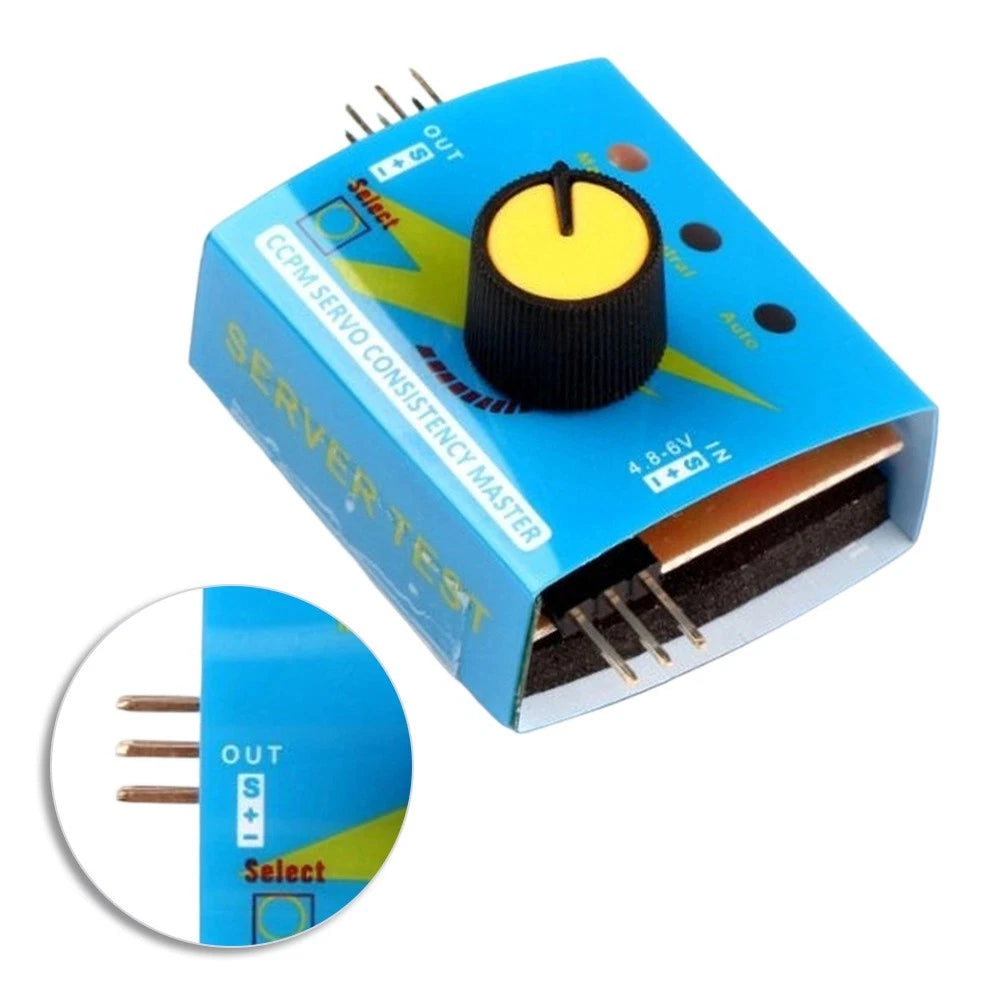Motor ESC Testing Tool for RC Controller (Manual Neutral, Auto Modes)