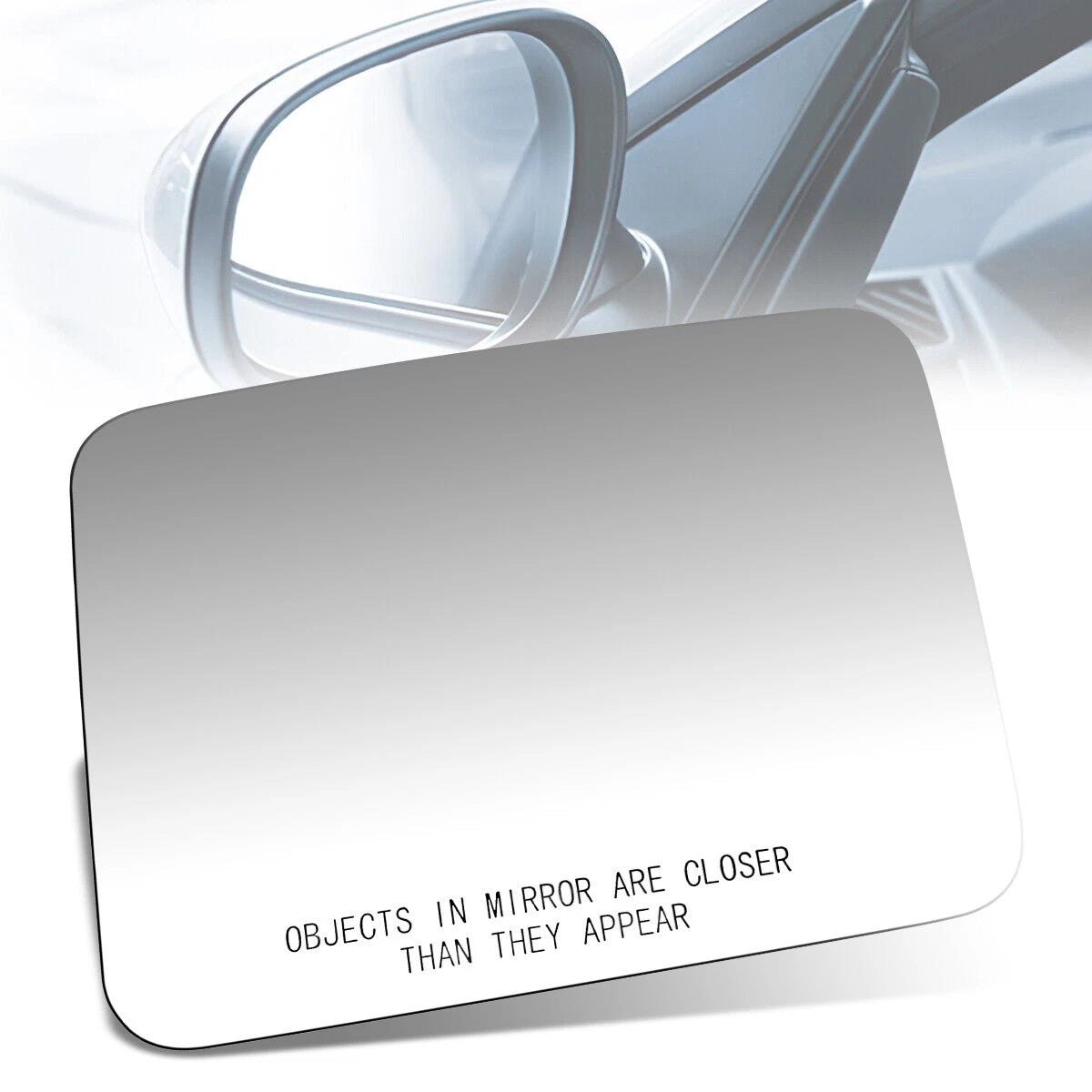 Passenger Side Door Mirror Glass Convex Lens for Mighty Max Ram 50 (1987–1996)