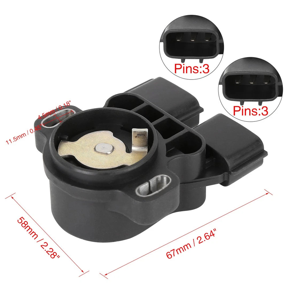 TPS Throttle Position Sensor A22-658N00 22620-31U16 for Nissan Altima (1998–2000)
