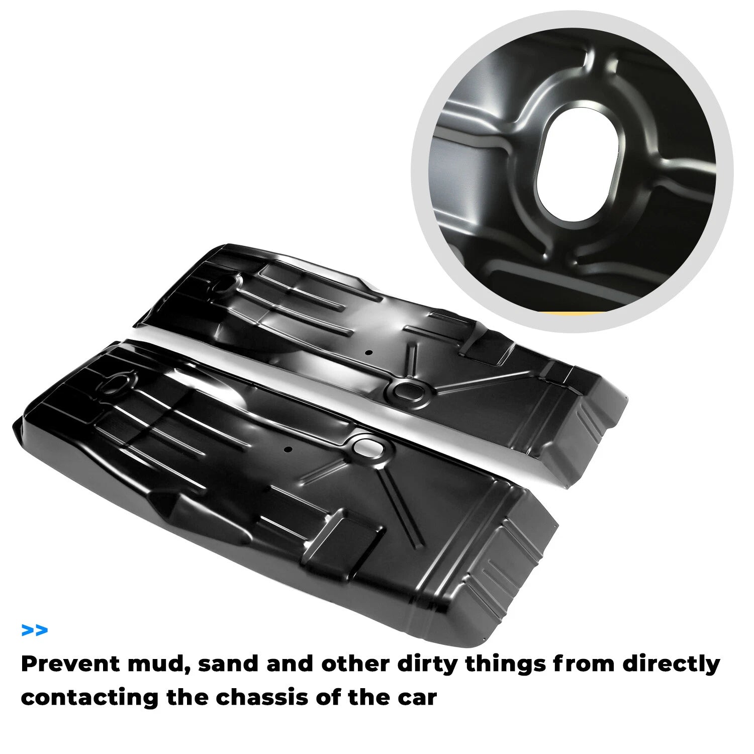 Pair Front Floor Pan Rust Repair for Camaro Firebird (1967–1969)