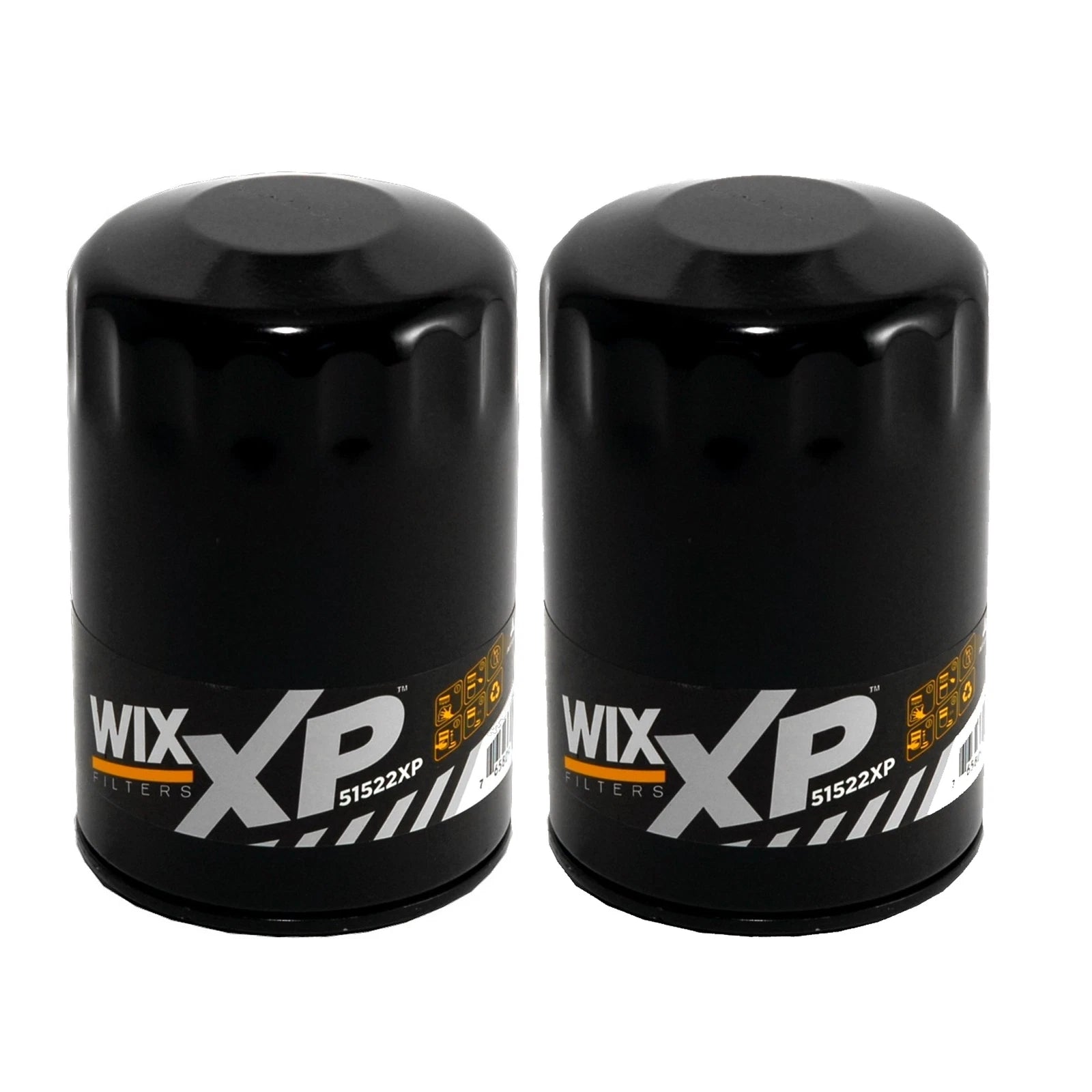 2X Wix 51522XP Engine Oil Filter Kit for (Spin-On)