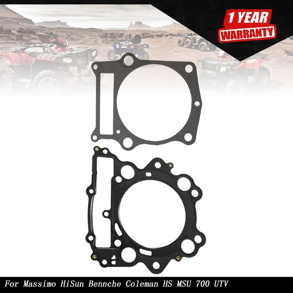 Head Gasket Kit for Massimo HiSun Bennche Coleman UTV HS MSU 700 (2010–2023)