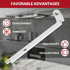 ABS Meat Pan Hanger Slide Rail for Frigidaire Refrigerator